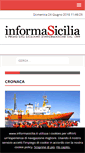 Mobile Screenshot of informasicilia.it